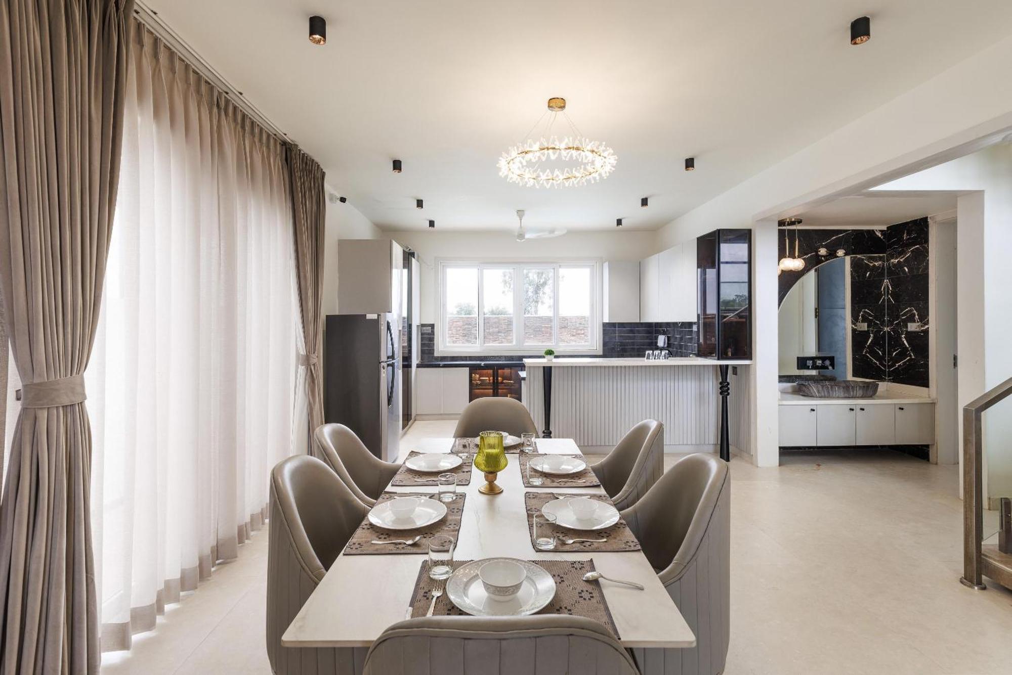 Celestial Sapphire Villa Pvt Pool Veg Food 4Bhk Dod Ballāpur Exterior foto